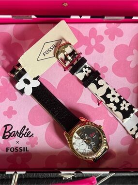 Barbie x Fossil Limited edition watch set
